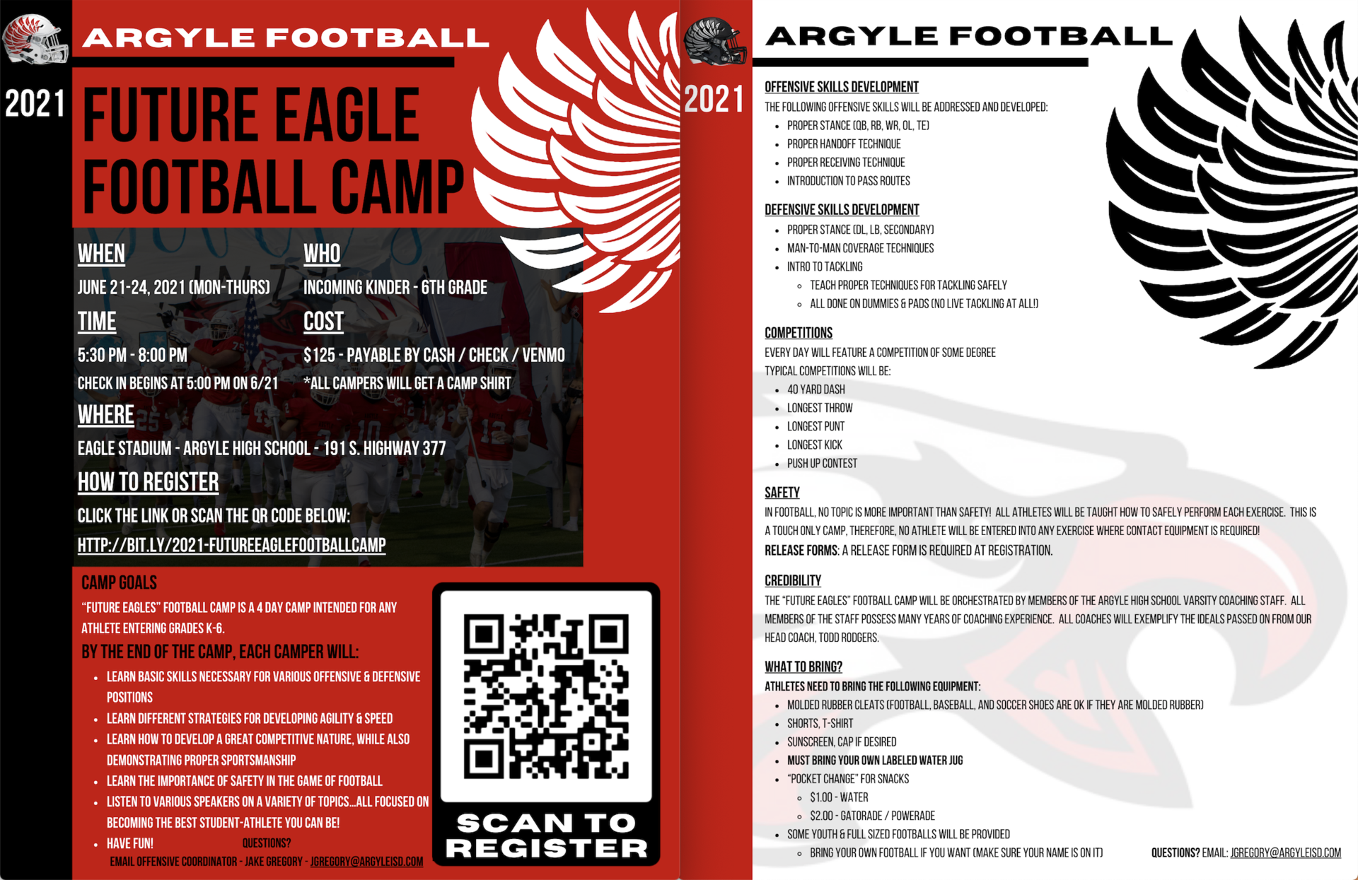Ams Summer Camps Middle School Athletics Argyle Independent School District