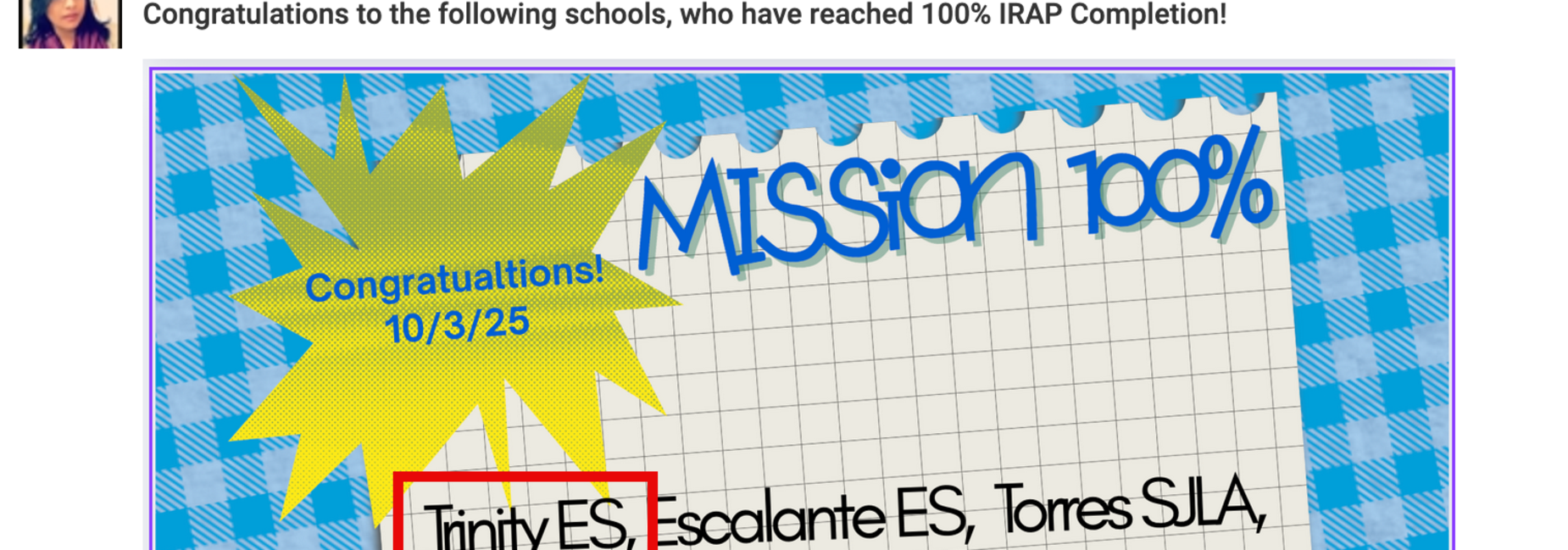 IRAP Recognition
