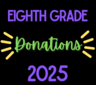 8th Grade Donations