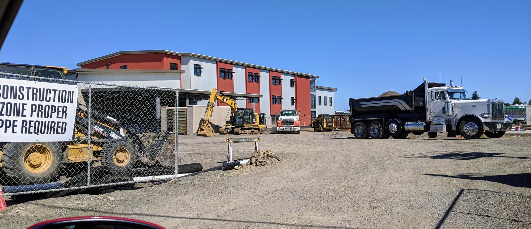 New Building Under Construction