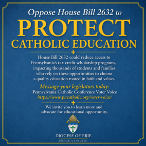 Oppose PA House Bill 2632 to Protect Catholic Education