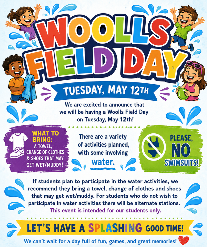 Woolls Field Day 5/12