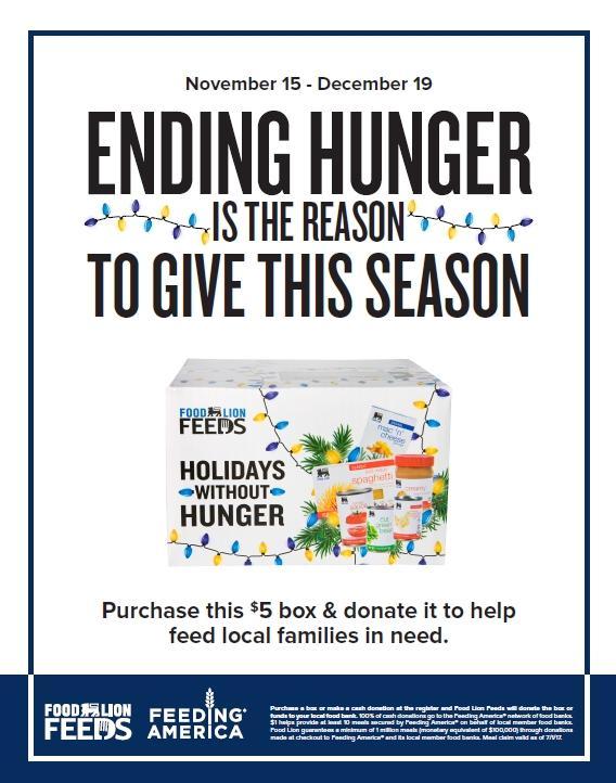 Food Lion Feeds Campaign