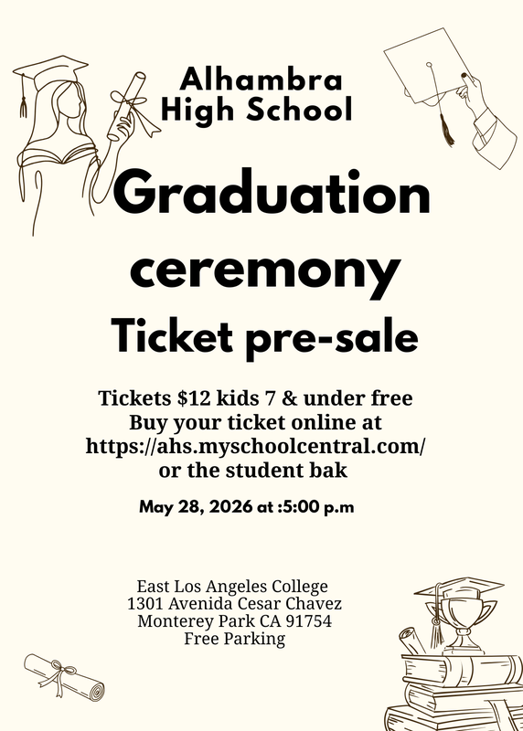 GRADUATION TICKETS ON SALES! Featured Photo