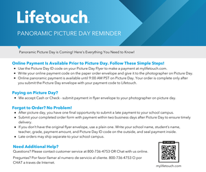 Panoramic Photo Reminder Flyer