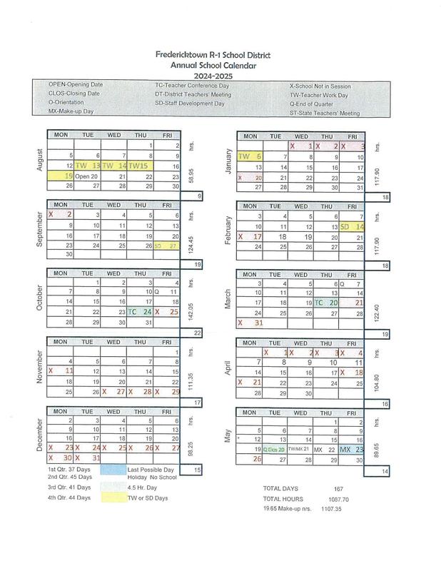 News Fredericktown School Dist R1