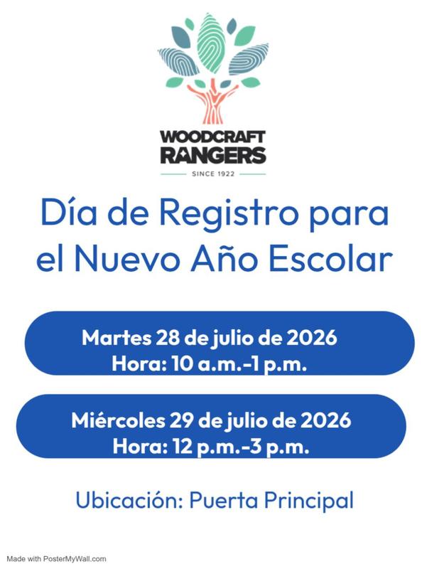 Spanish flyer - Registration Afterschool