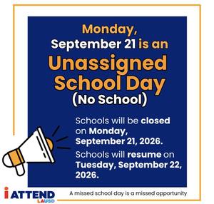 unassigned day for september