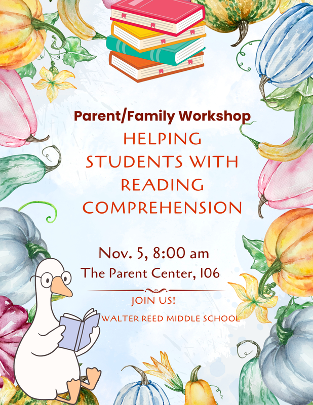 Parent/Family Workshop!  11-5 Featured Photo