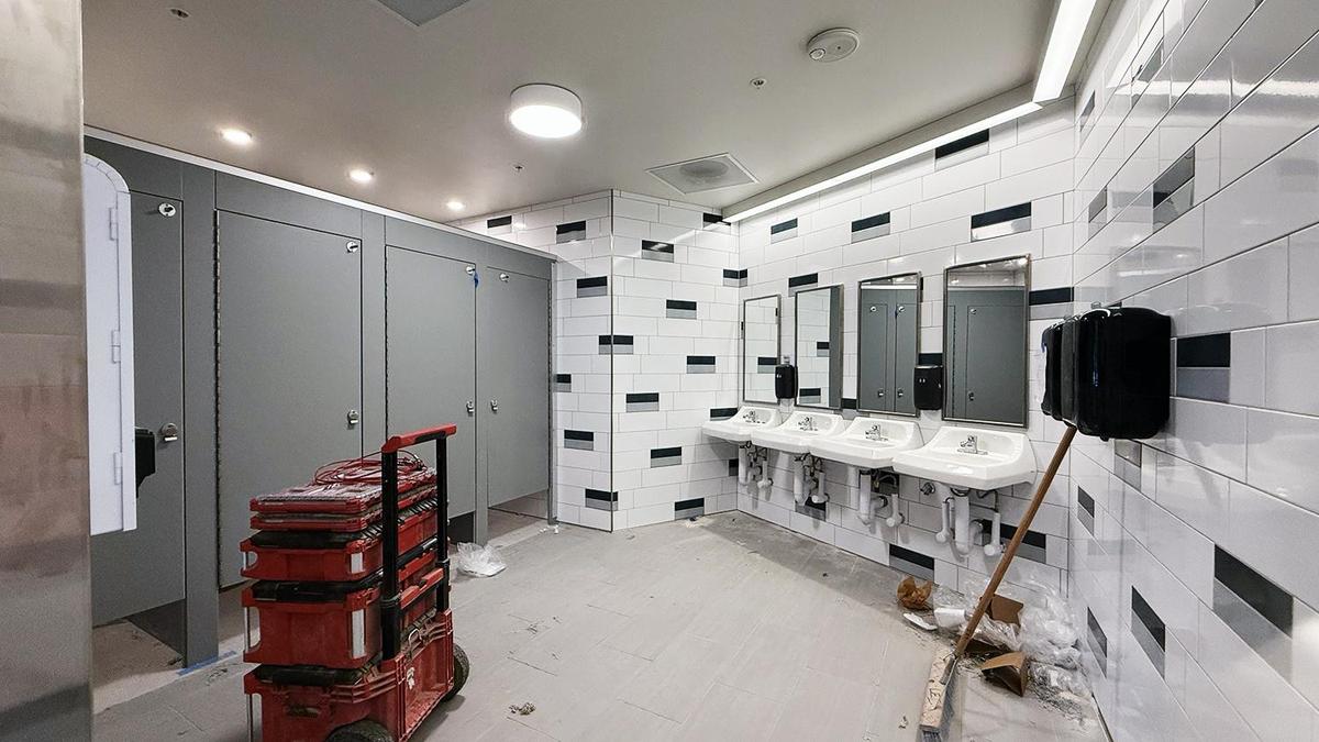 NAMS phase 2 restroom renovation