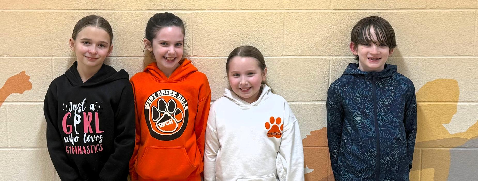 West Creek Hills Student Council Members