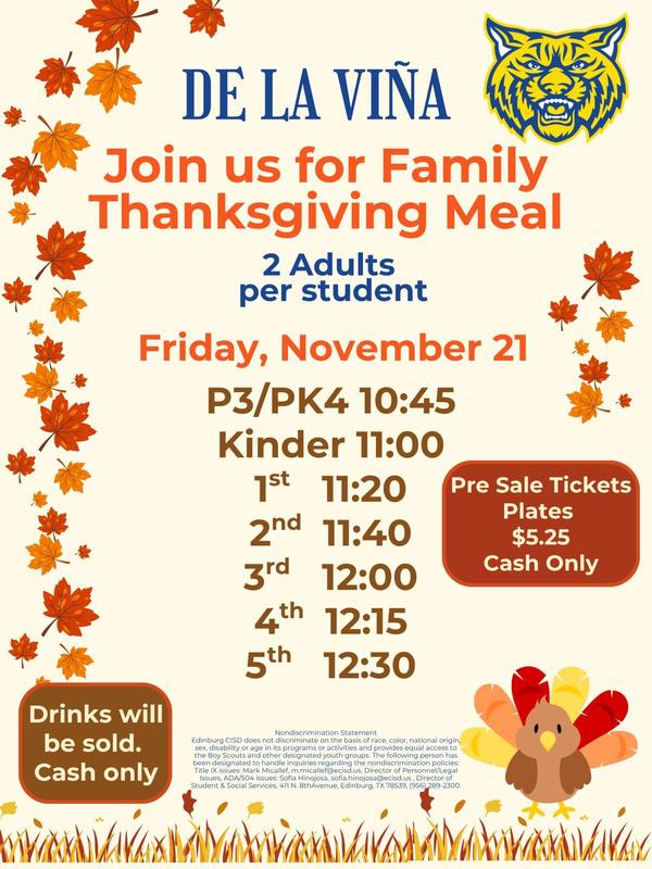 THANKSGIVING LUNCHEON