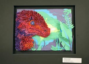 Student artwork on display