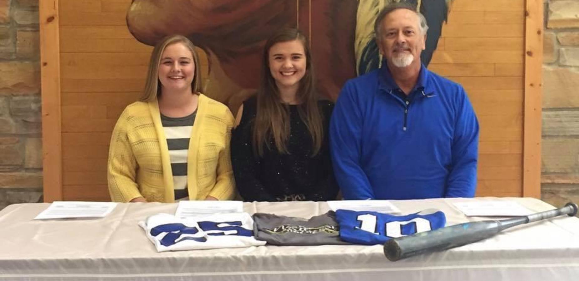 TCHS Seniors Sign with NEMCC Softball