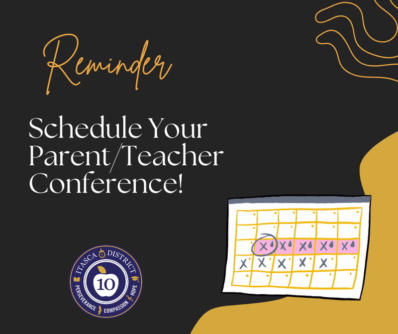 Parent Teacher Conference Reminder