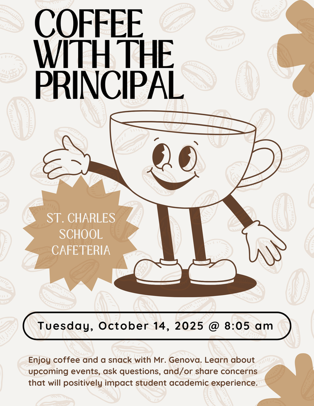 Coffee Chat with Mr. Genova - October 14 Featured Photo