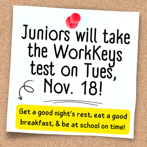 WorkKeys reminder infographic