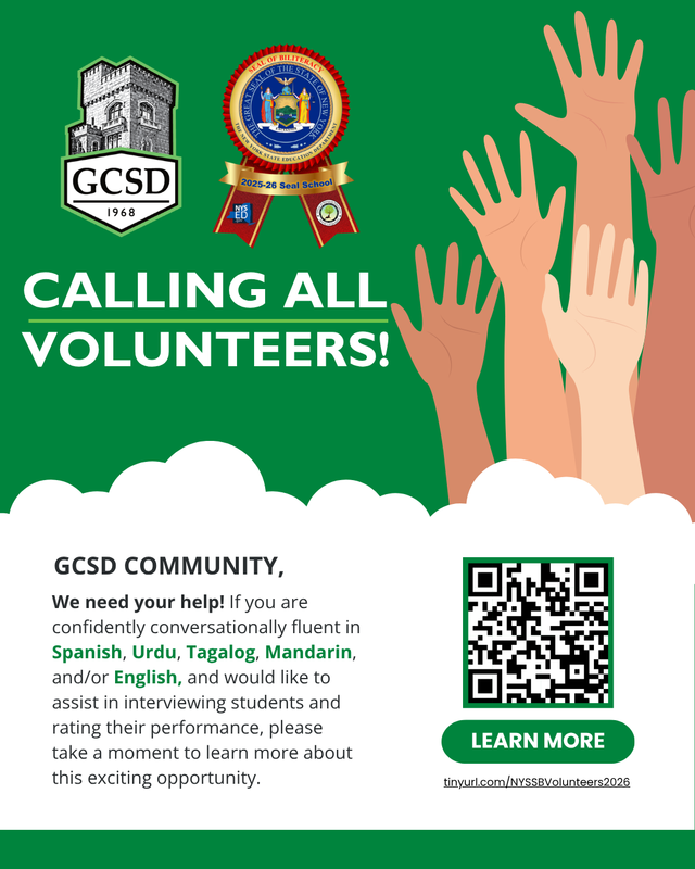 NYSSB Volunteers Needed Social Post