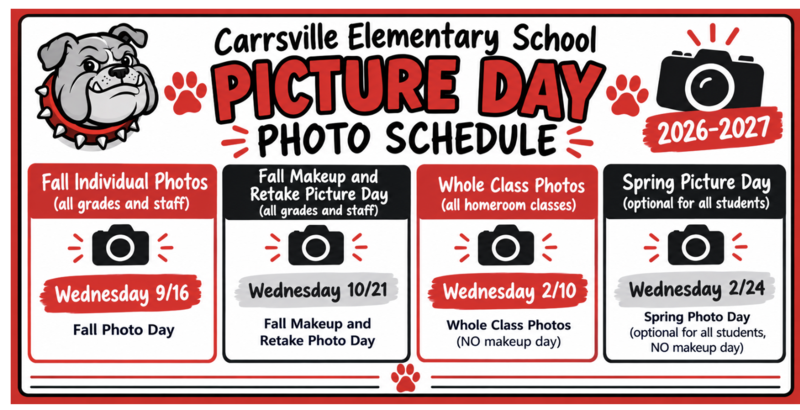 2026-2027 Picture Schedule and Ordering Information Featured Photo