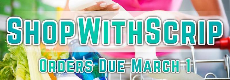 Scrip Orders Due March 1