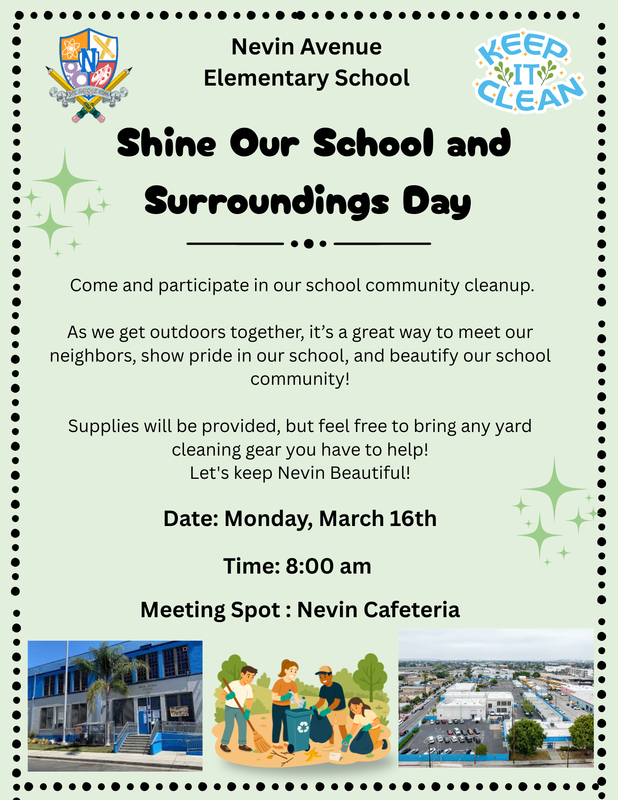 Nevin's Neighborhood Clean-up Day