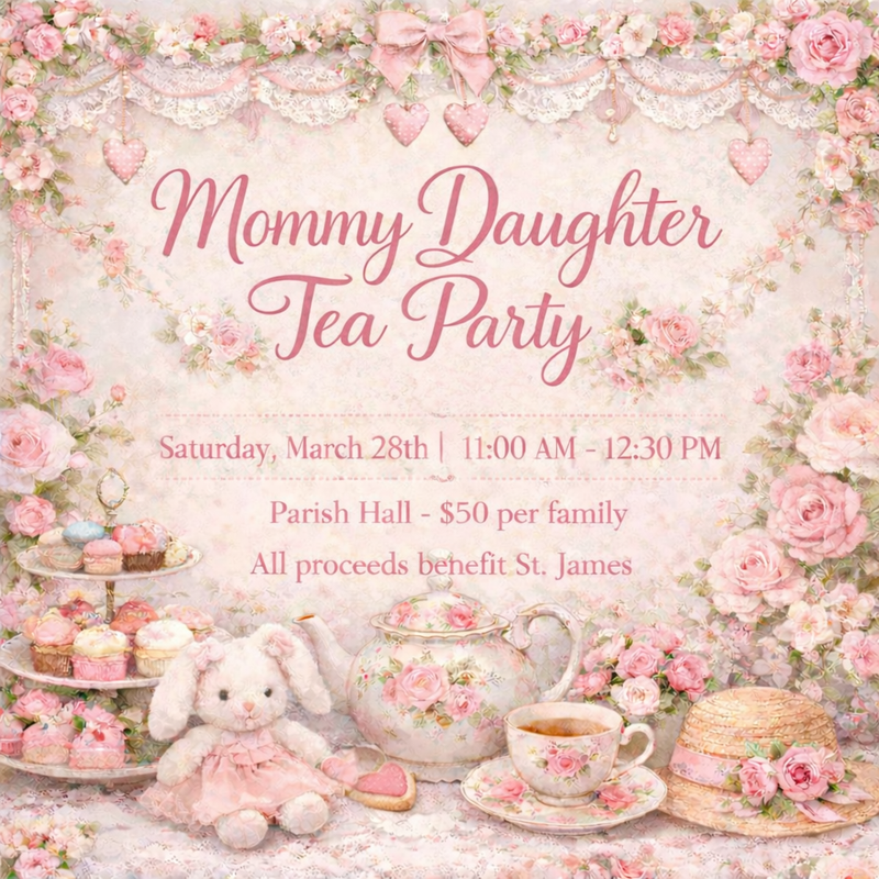 Mommy Daughter Tea Sign and Go Party Featured Photo