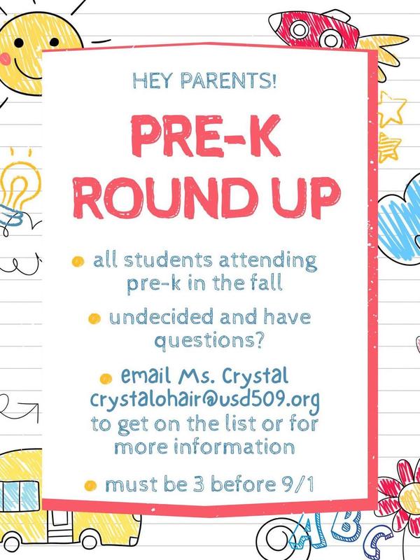 Pre-K Round Up Graphic