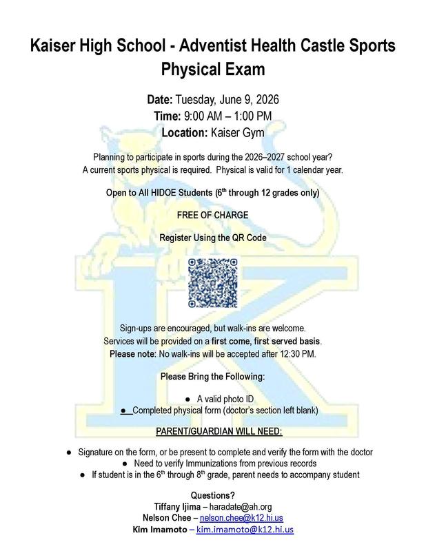 Free Physicals