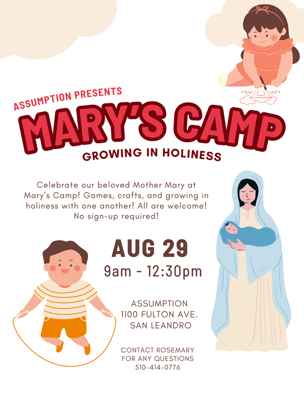 church camp flyer