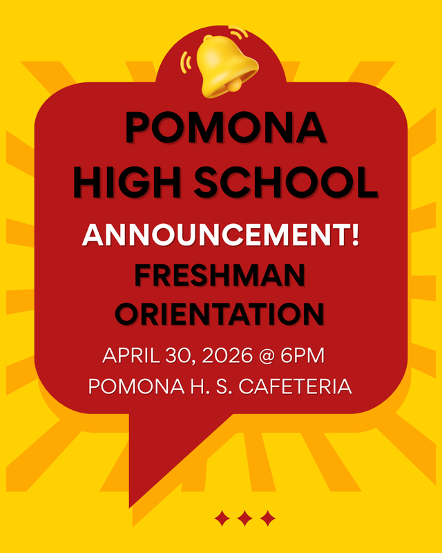 Pomona High School Freshman Orientation