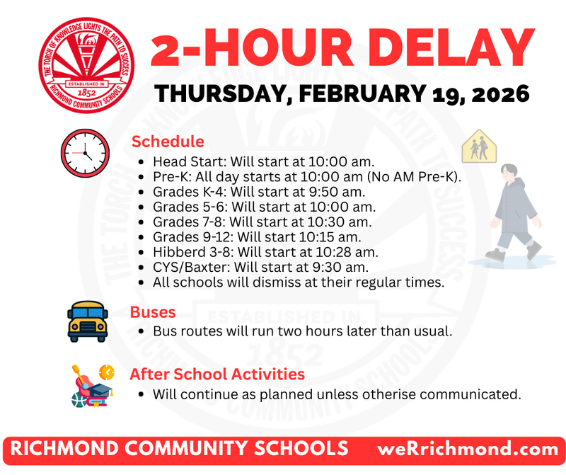 2-hour delay