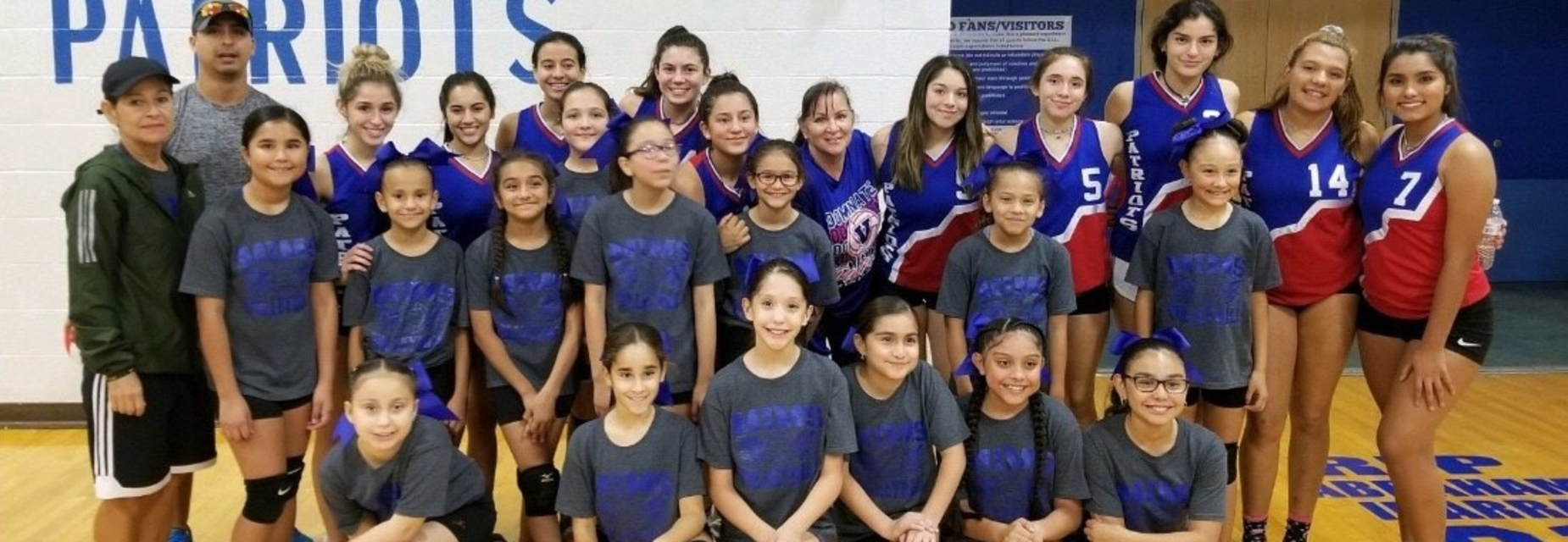 coaches and volleyball players
