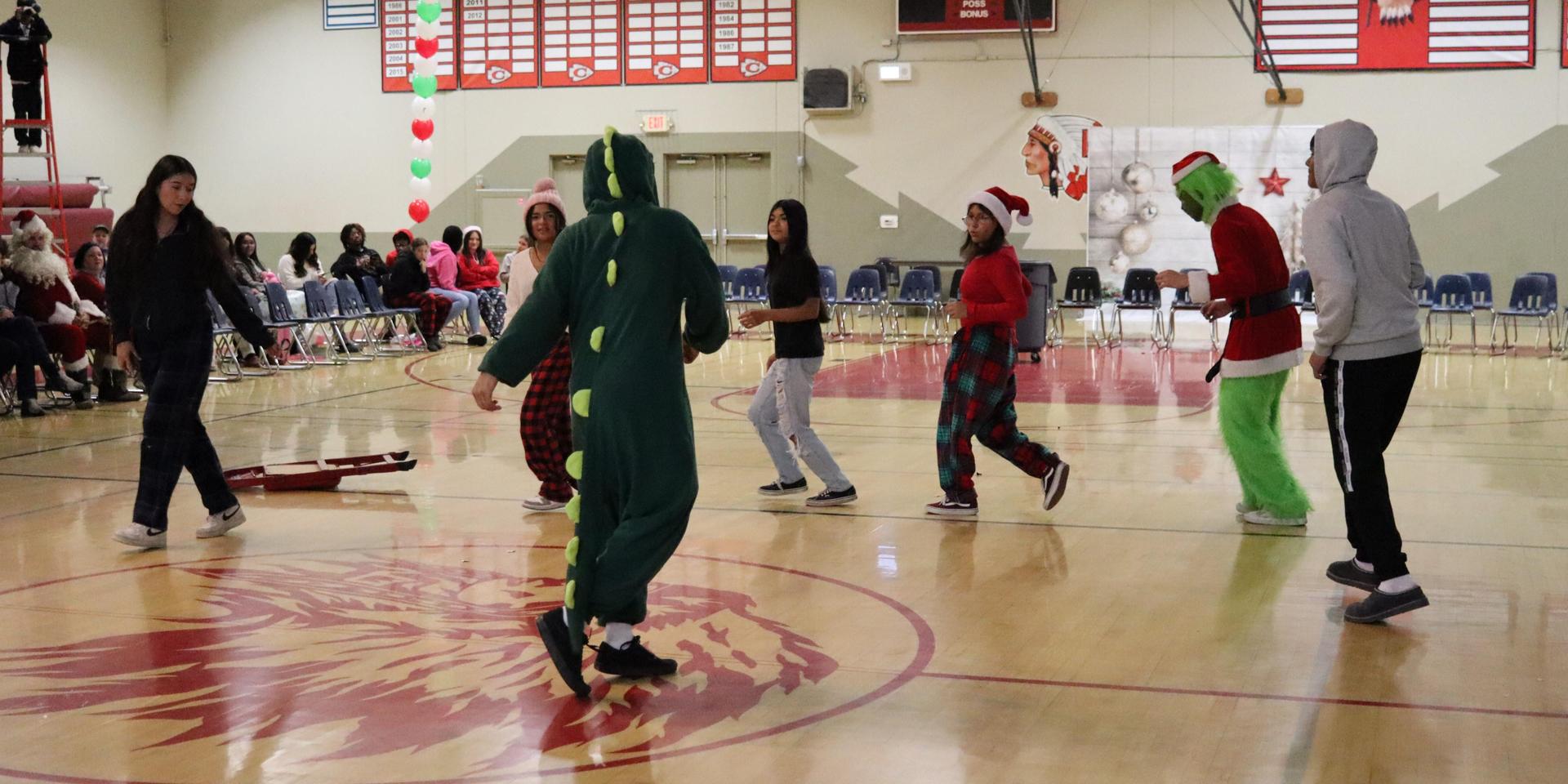 multicultural club dancing