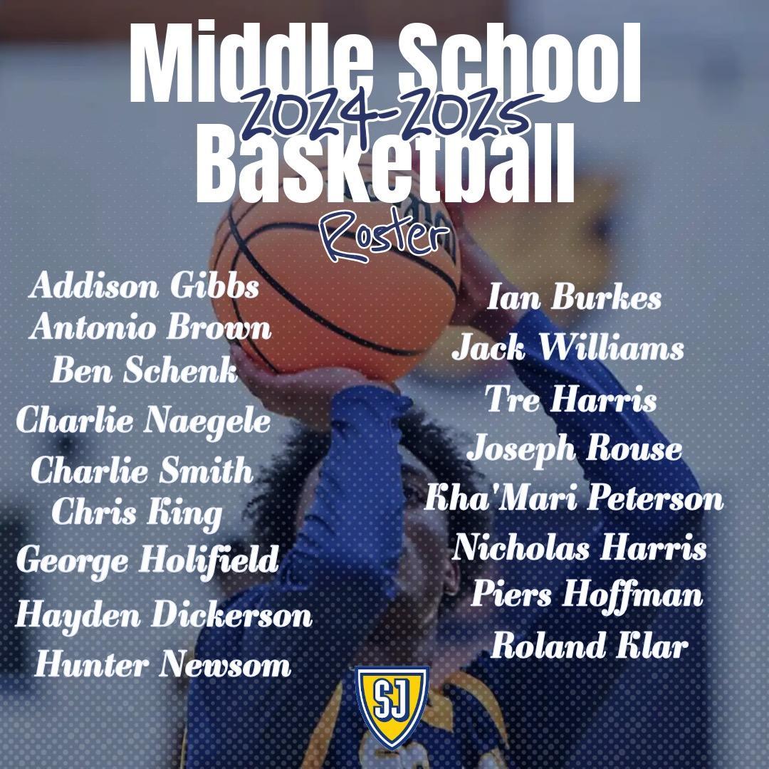 Middle School Basketball Winter Sports Saint Joseph Catholic School