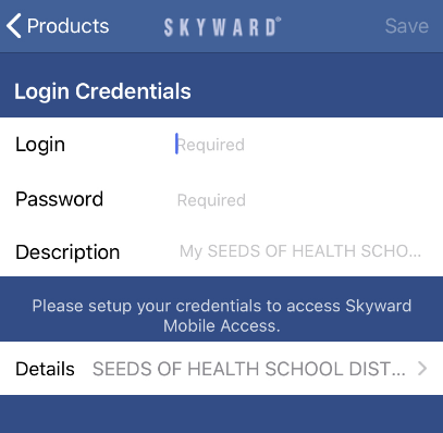 login