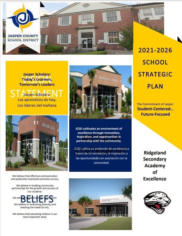 Fiveyear Strategic Plan School Improvement Council Ridgeland