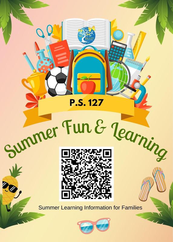 Summer Fun and learning flyer