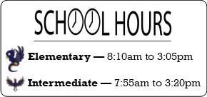 SCHOOL HOURS 2019-2020 Featured Photo