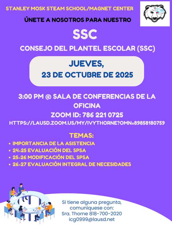 SSC Spanish Flyer