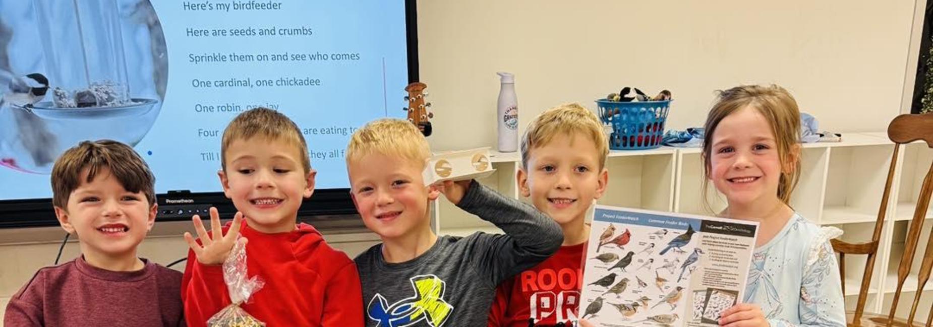 Maxwell Kindergarten Students