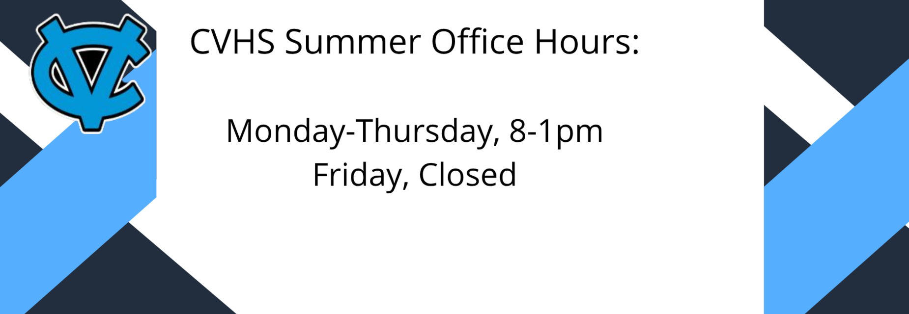 Summer office hours