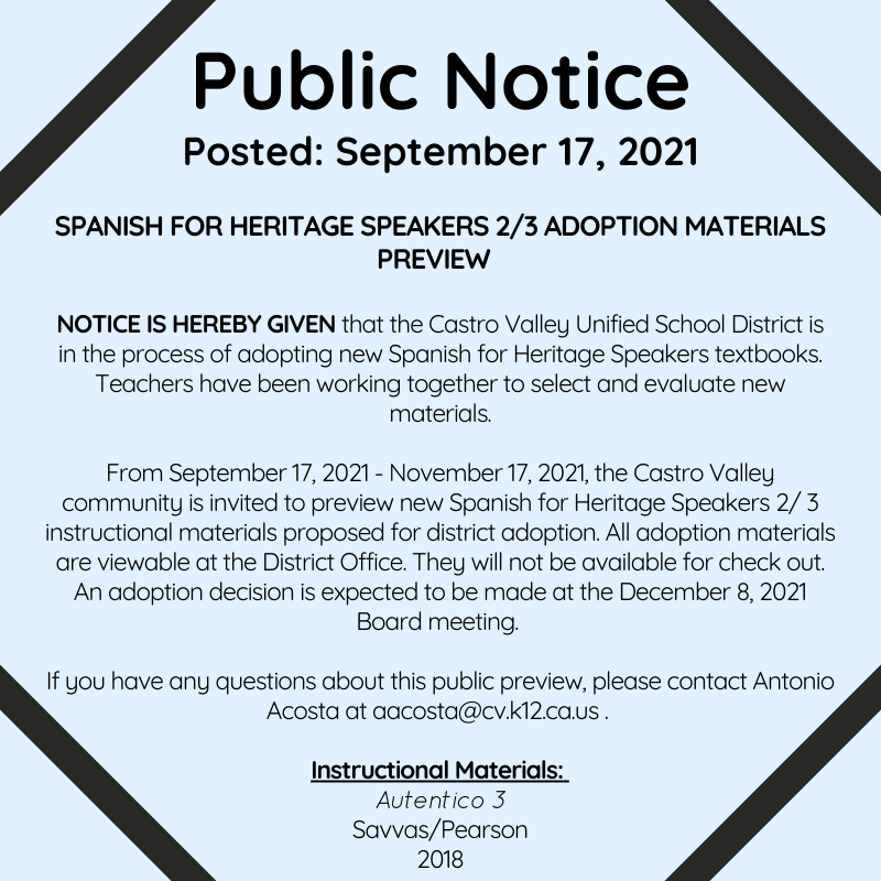 public notice