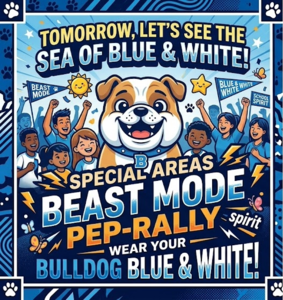 Pep Rally Flyer