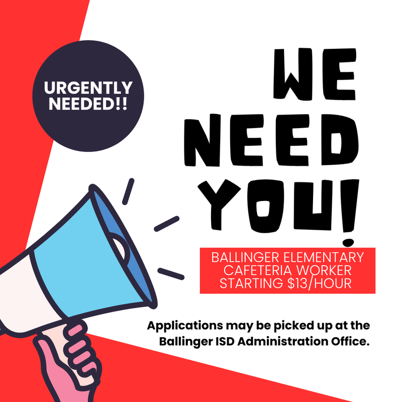 CAFETERIA COOK/WORKER NEEDED!! Featured Photo