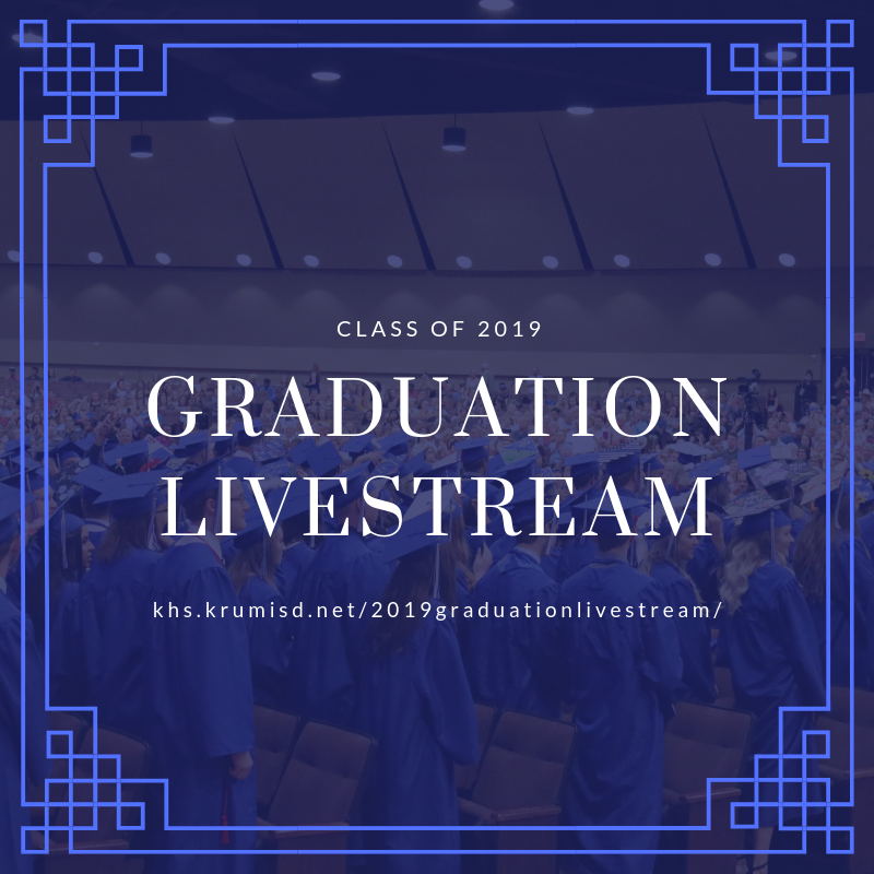 Class of 2019 Graduation LiveStream Thumbnail Image