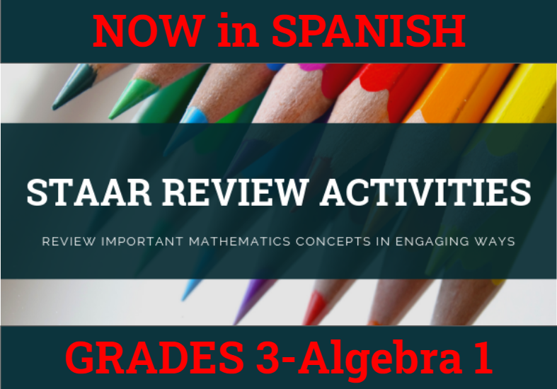 Math STAAR 3rd Grade Spanish Reference Chart Poster -  Norway