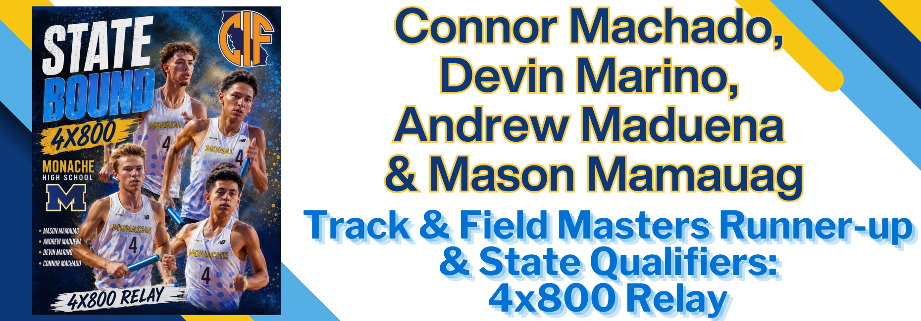 State Bound Track Relay 4 by 800