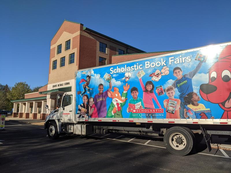 Evans Middle School Scholastic Book Fair