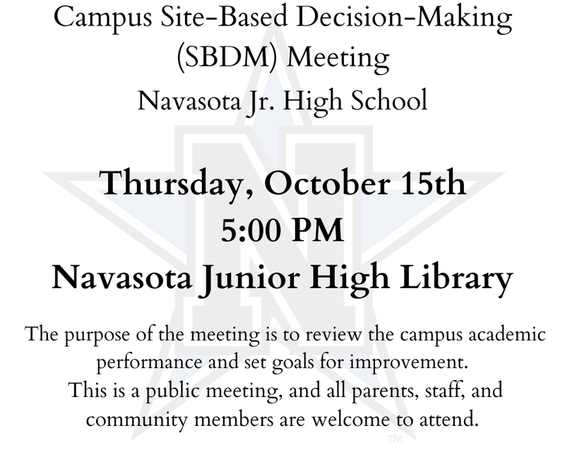 Campus Site-Based Decision-Making (SBDM) Meeting Featured Photo