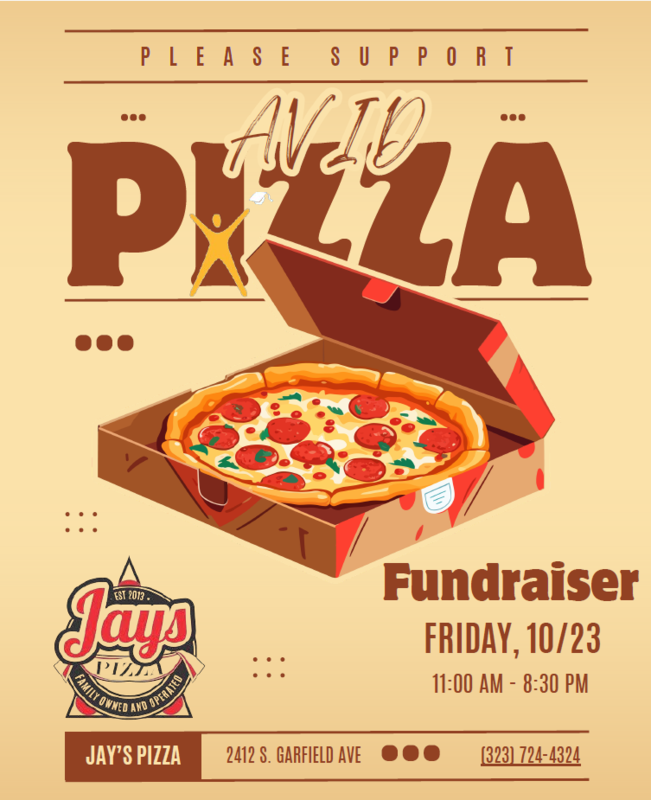 AVID fundraiser